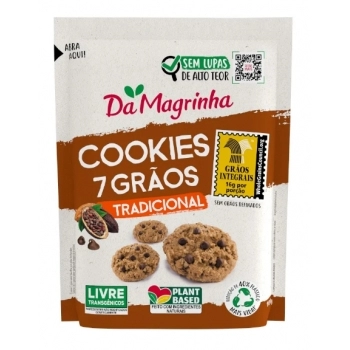 Cookies 7 Grãos Morango E Cacau Da Magrinha 100g