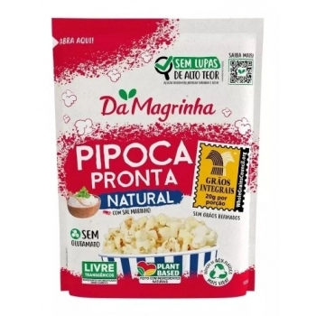 Pipoca Pronta Natural Da Magrinha 65g