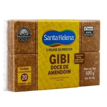 Doce De Amendoim Gibi 600G
