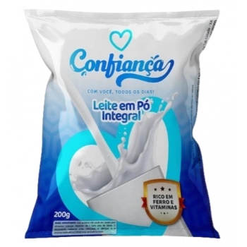 Leite Em Po Iintegral Confianca 200g