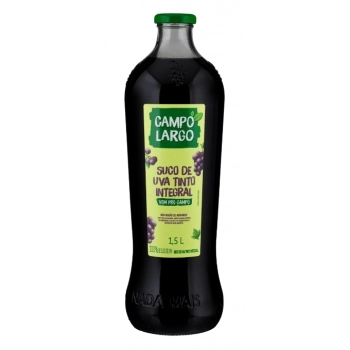 Suco Uva Integral Campo Largo Vd 1,5lt