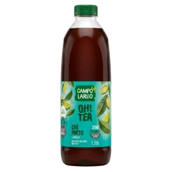 Cha Oh Tea Preto Ice Tea Limao Campo Largo Pet 1350ml