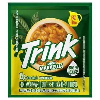 Refresco em pó Trink Maracuja 15X15g