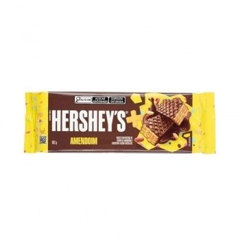 Wafer Com Chocolate e Amendoim Hershey's Mais 102g