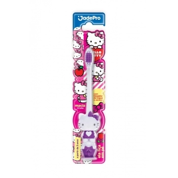 Escova Dental 341 Macia Helo Kitty 3D Com Ventosa JadePro