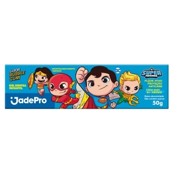 Gel Dental 475 Superfriends Com Fluor JadePro 50g