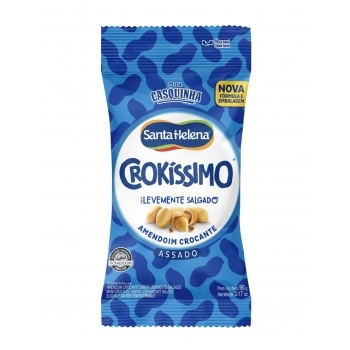 Amendoim Crokíssimo Levemente Salgado Santa Helena 90g