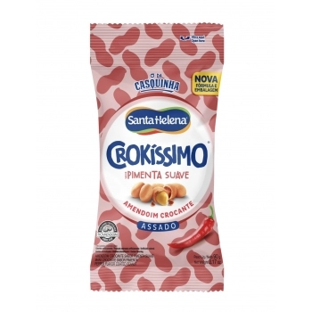 Amendoim Crokíssimo Pimenta Suave Santa Helena 90g