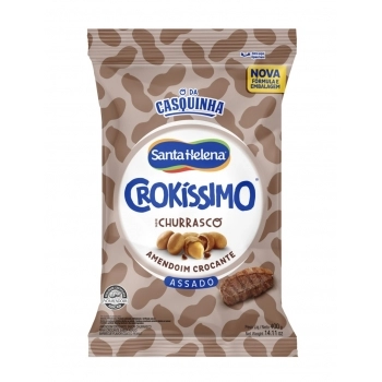 Amendoim Crokíssimo Churrasco Santa Helena 400g