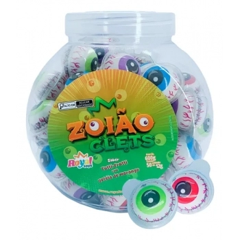 Chiclete Zoião Clets Royal Toys 12g