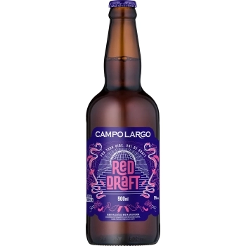 Cerveja Red Draft Campo Largo 500ml