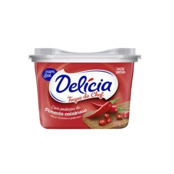 Margarina Delícia Toque de Chef Pimenta 500g