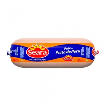 Patê De Peito De Peru Defumado Seara 100g