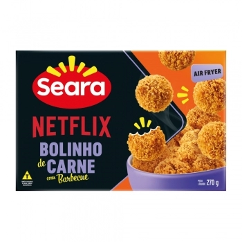 Bolinho de Carne Com Barbecue Seara 270g