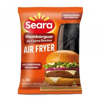 Hamburguer Bovino Air Fryer Seara 150g