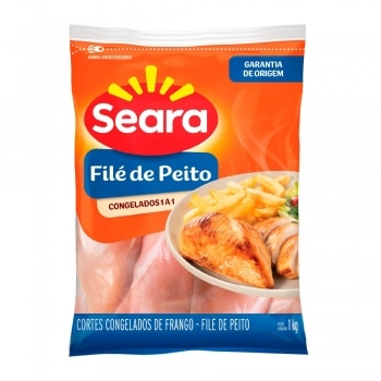 Filé De Peito De Frango Congelado Seara 1 a 1 - 1 Kg