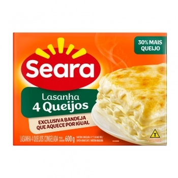 Lasanha 4 Queijos Seara 600g