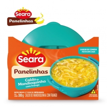 Caldo De Mandioquinha Com Frango Panelinhas Seara 300g