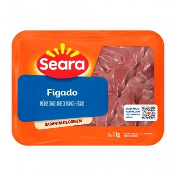 Fígado De Frango Congelado Seara 1Kg