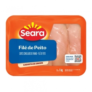 Filé De Peito De Frango Seara 1Kg