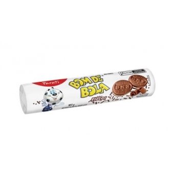 Biscoito Recheado Bom De Bola Flocos Parati 101g