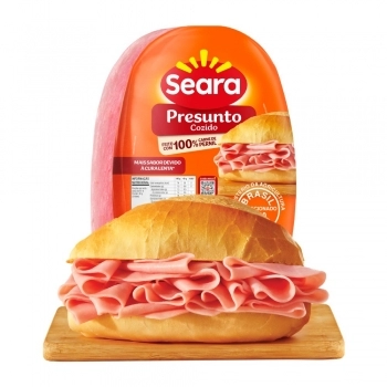 Presunto Cozido Magro Oval Seara 3,4Kg