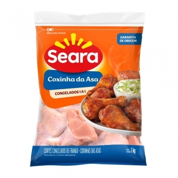 Coxinha Da Asa Congelado Seara 1 a 1 - 1Kg