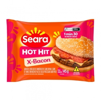 Hot Hit Bacon Seara 145g