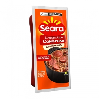Linguiça Defumada Calabresa Seara 400g