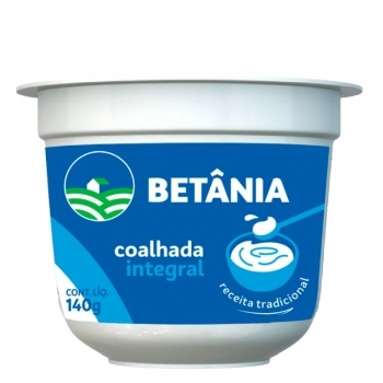Coalhada Adocicada Integral Betânia 140g
