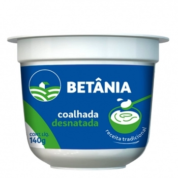 Coalhada Desnatada Betânia 140g
