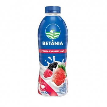 Iogurte Garrafa Frutas Vermelhas Betânia 900g