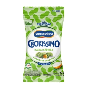 Amendoim Crokíssimo Salsa & Cebola Santa Helena 90g