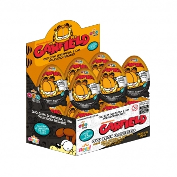 Chocolate Ovo Toys Garfield Com Creme Royal Toys