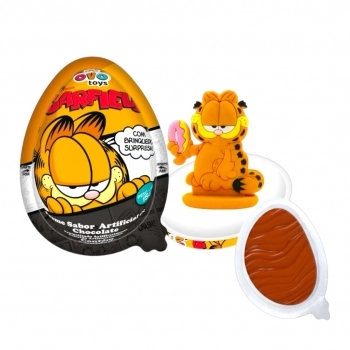 Chocolate Ovo Toys Garfield Com Creme Royal Toys