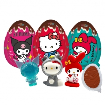 Chocolate Ovo Toys Hello Kitty And Friends Com Creme Royal Toys