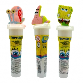 Pirulito Poptube Bob Esponja Royal Toys