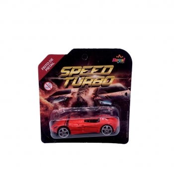 Speed Turbo Carrinho De Metal Royal Toys