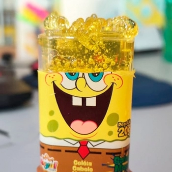 Geléia Cabelo Mágico Bob Esponja Mini Royal Toys