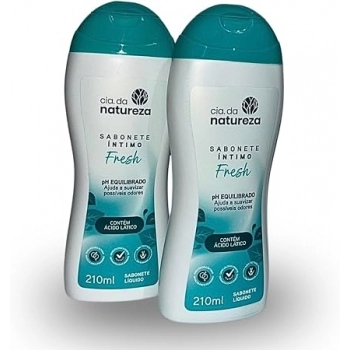 Combo Sabonete Intimo Fresh Cia Da Natureza 2x210ml