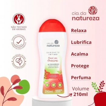 Combo Sabonete Intimo Oleo De Coco Cia Da Natureza 2x210ml
