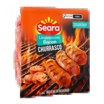 Linguiça de Bacon Seara 600G