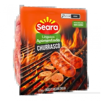 Linguiça Apimentada Seara 600G