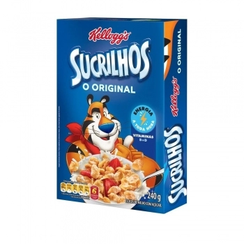 Cereal Sucrilhos Original Kellogg`s Lv 240g Pg 200g