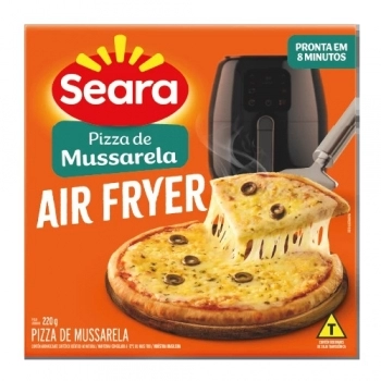 Pizza De Mussarela Air Fryer Seara 220g