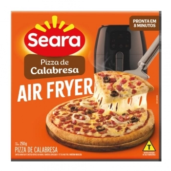 Pizza De Calabresa Air Fryer Seara 250g