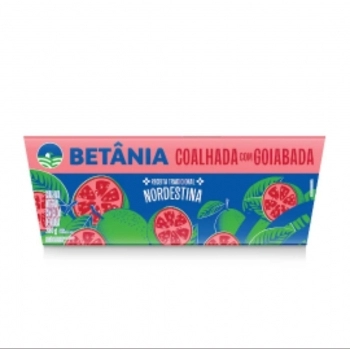 Coalhada Adocicada Com Goiaba Betânia 280g